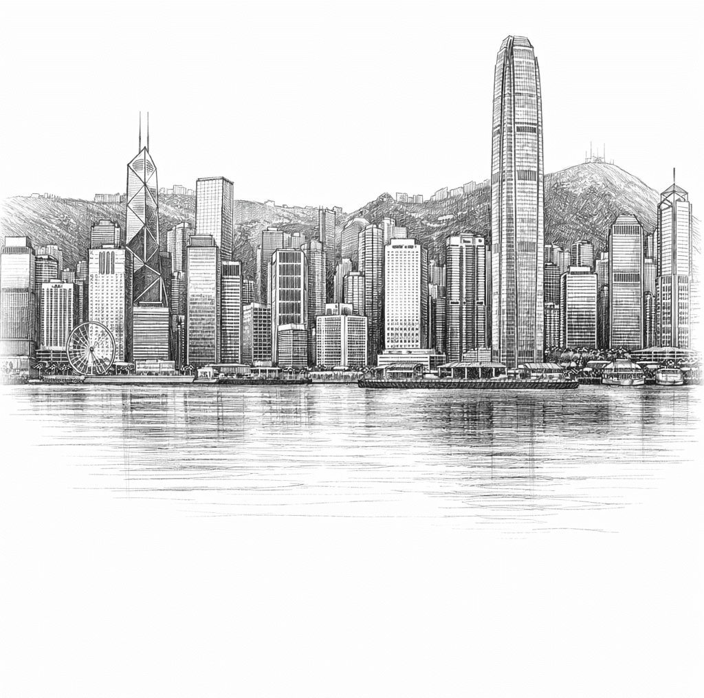 Hong Kong skyline